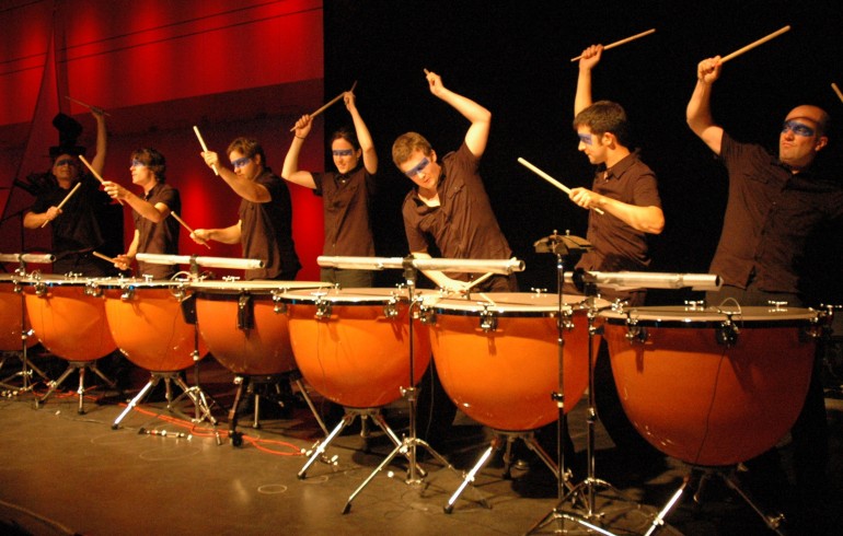 Timpani Ensemble drumschool, Drums On Fire, Emex