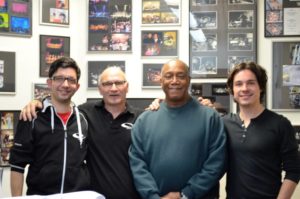 Martin Altenbach, Cyrill Lützelschwab, Billy Cobham und Lorenz Hunziker.