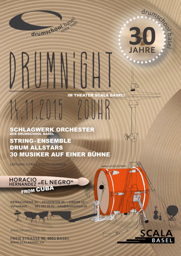 Drumnight, Theater Scala, Basel