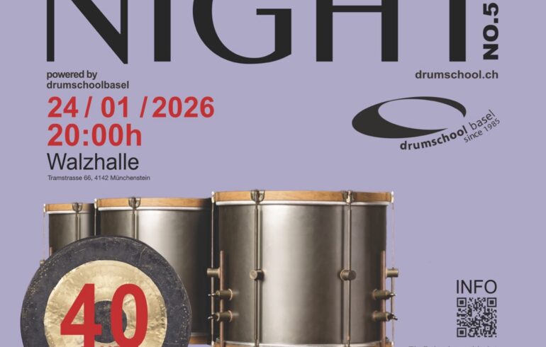40 JAHRE DRUMSCHOOL BASEL